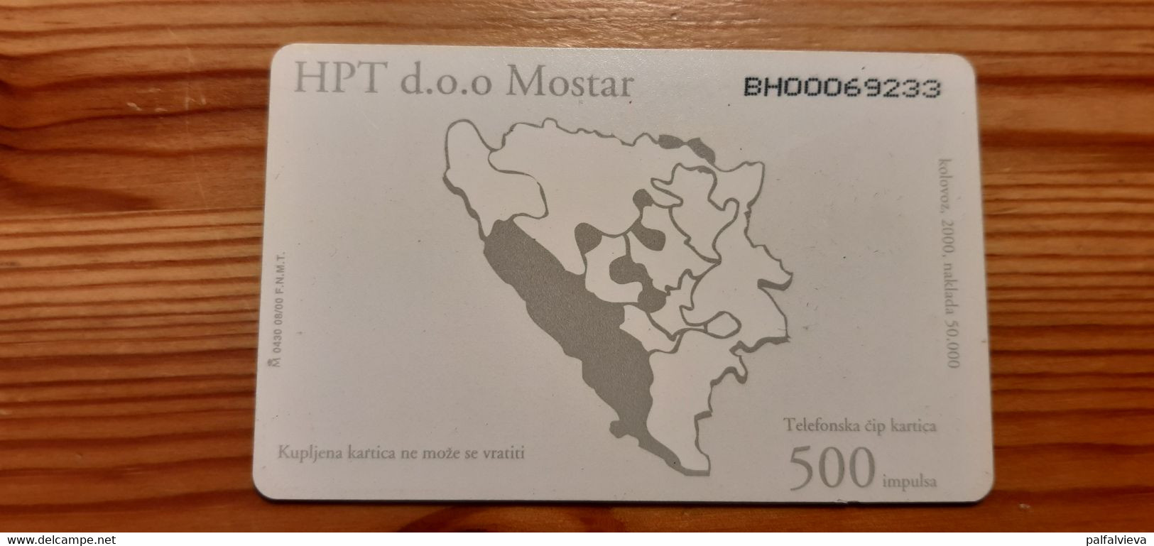 Phonecard Bosnia - Church, Religion - Bosnie