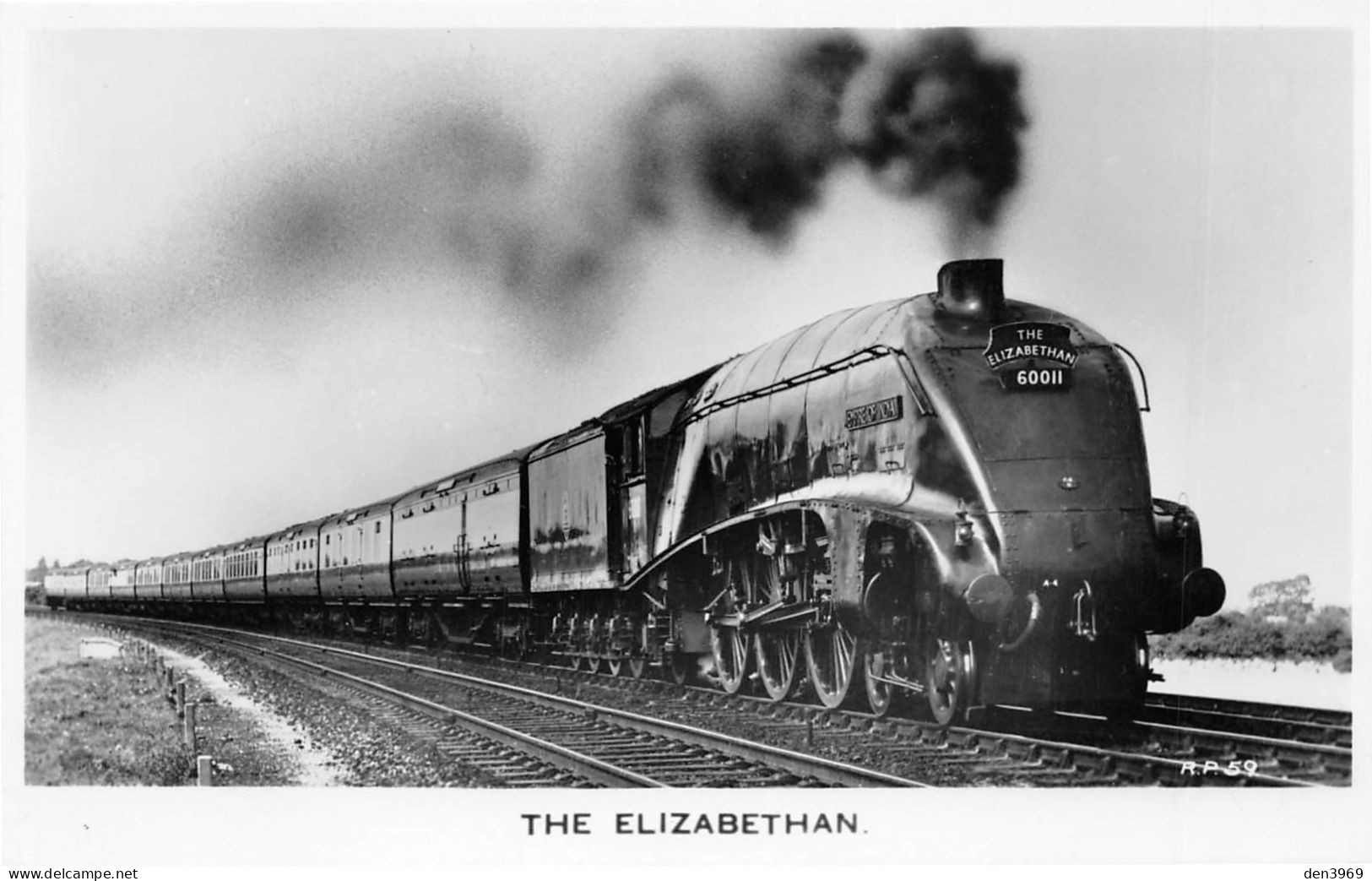 Angleterre - The ELIZABETHAN - Train Which Runs Between London And Edinburgh - On Its Southbound Journey Near Retford - Autres & Non Classés