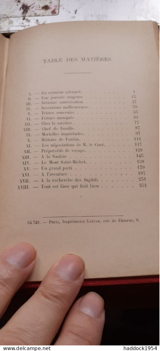 Une Seconde Mère LA COMTESSE D'ARJUZON Hachette 1909 - Bibliothèque Rose