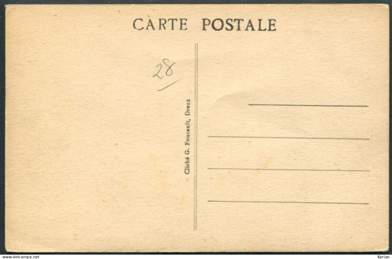 Sorel-Moussel - Le Castel Féo - La Mare Aux Canards - N°73 Cliché G. Foucault - Voir 2 Scans Larges & Descriptif - Sorel-Moussel