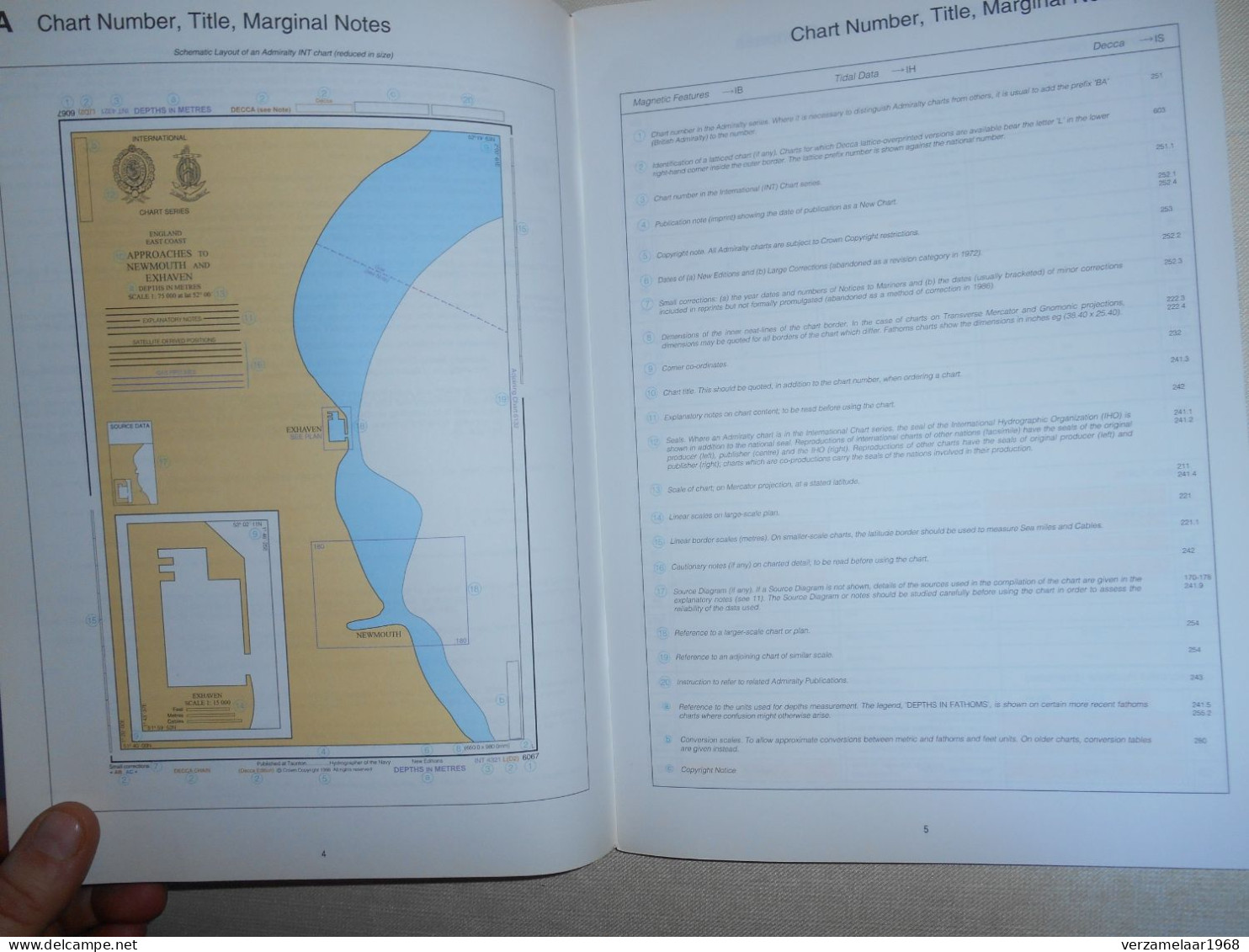 ADMIRALTY CHARTS - BOEK ---- ( Ismo : 2  ) - Opvoeding/Onderwijs