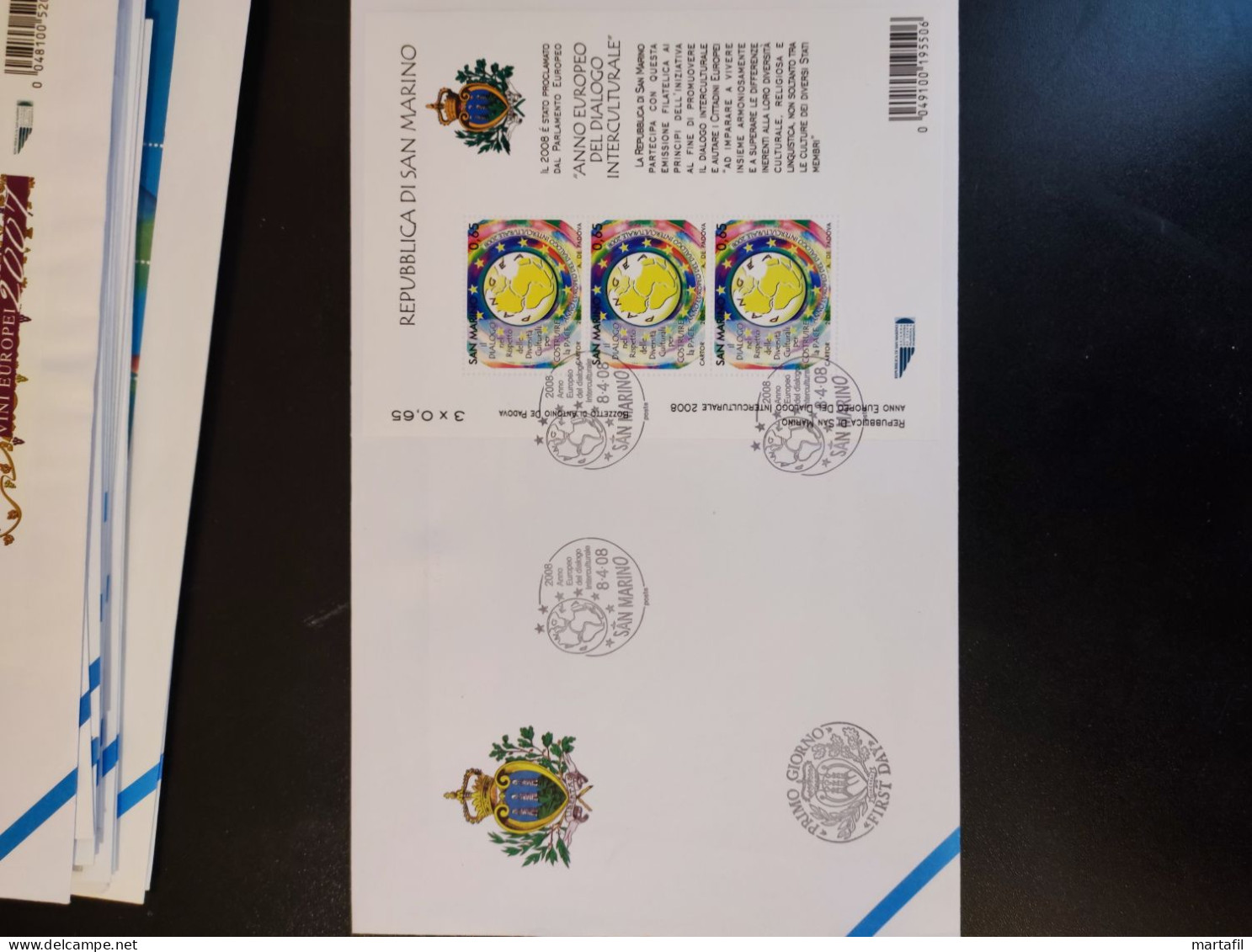 LOTTO +50 FDC SAN MARINO, anni 2000/2010 con BF, Ascat, Fenice e serie con più valori, -2€ l'una