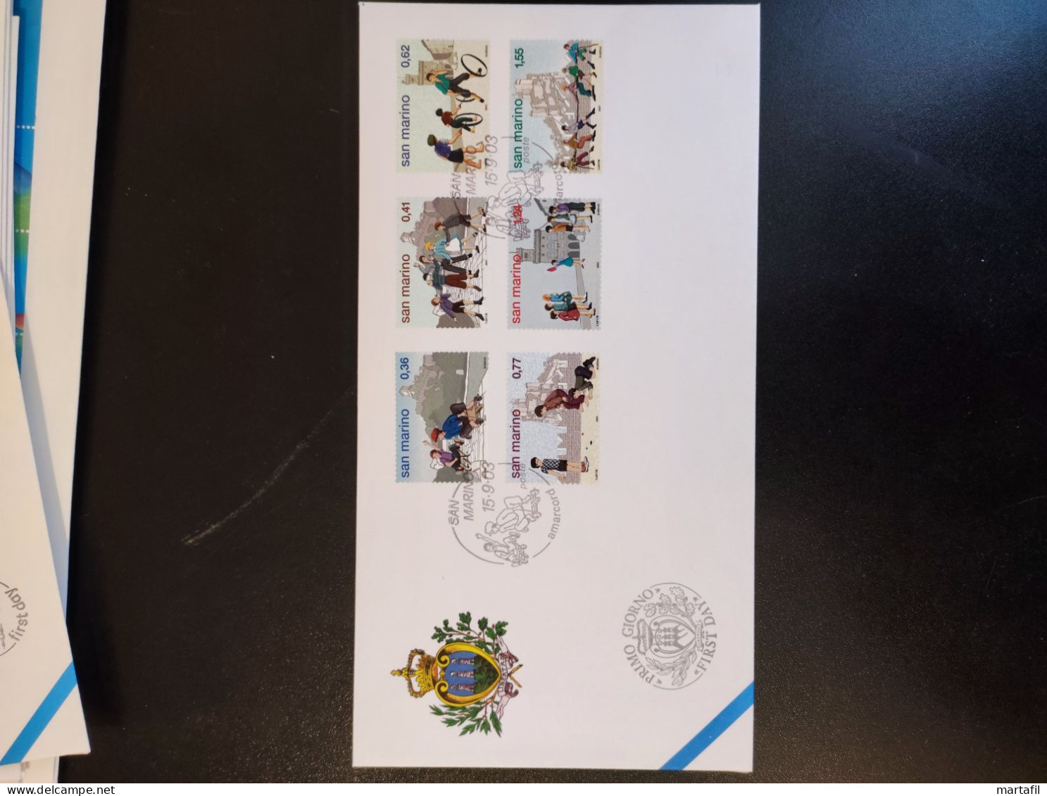 LOTTO +50 FDC SAN MARINO, anni 2000/2010 con BF, Ascat, Fenice e serie con più valori, -2€ l'una