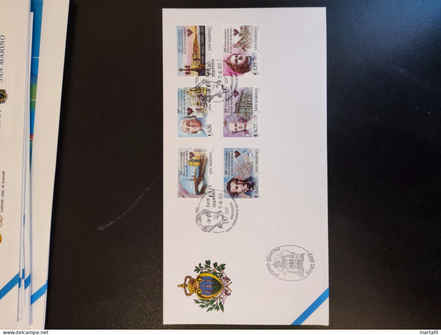 LOTTO +50 FDC SAN MARINO, anni 2000/2010 con BF, Ascat, Fenice e serie con più valori, -2€ l'una