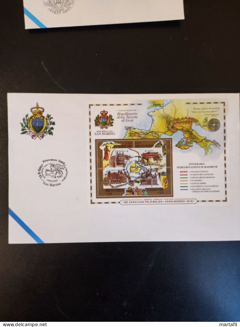 LOTTO +50 FDC SAN MARINO, anni 2000/2010 con BF, Ascat, Fenice e serie con più valori, -2€ l'una