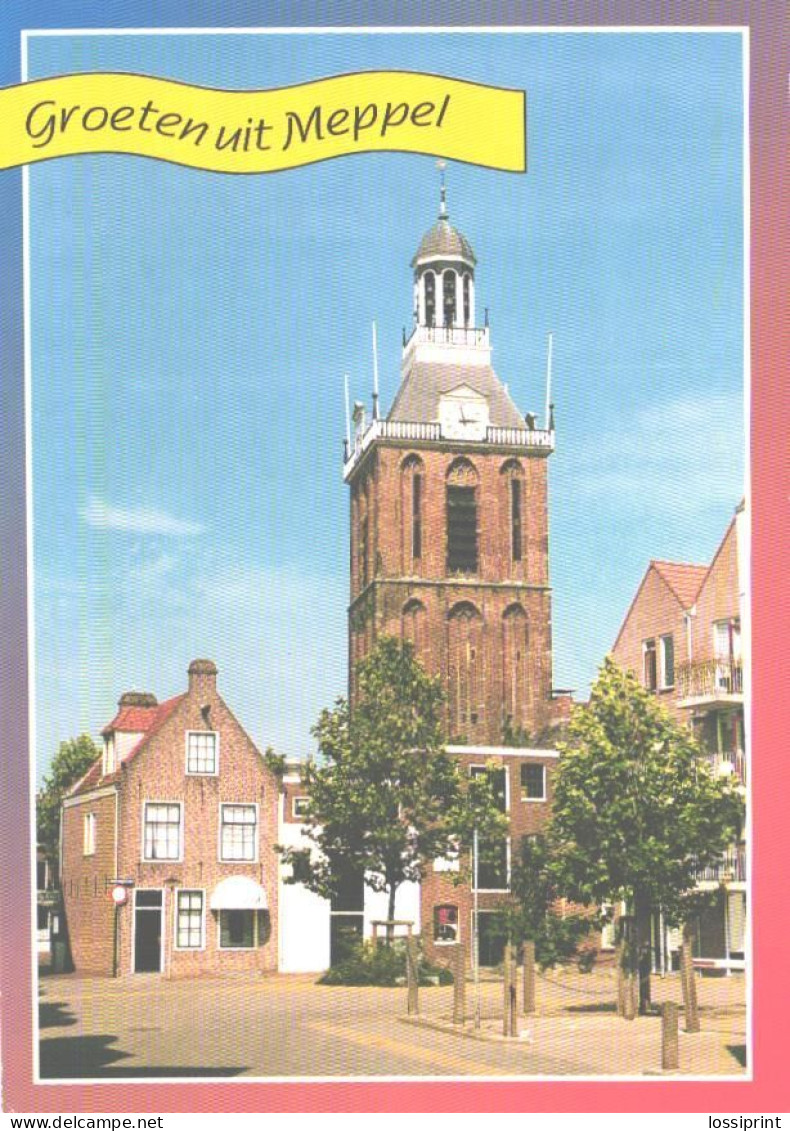 Netherlands:Holland:Meppel, Clock Tower - Meppel