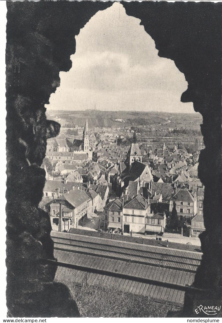 18694) France Etampes La Ville View Through Crevass In Tower See Others - Ile-de-France