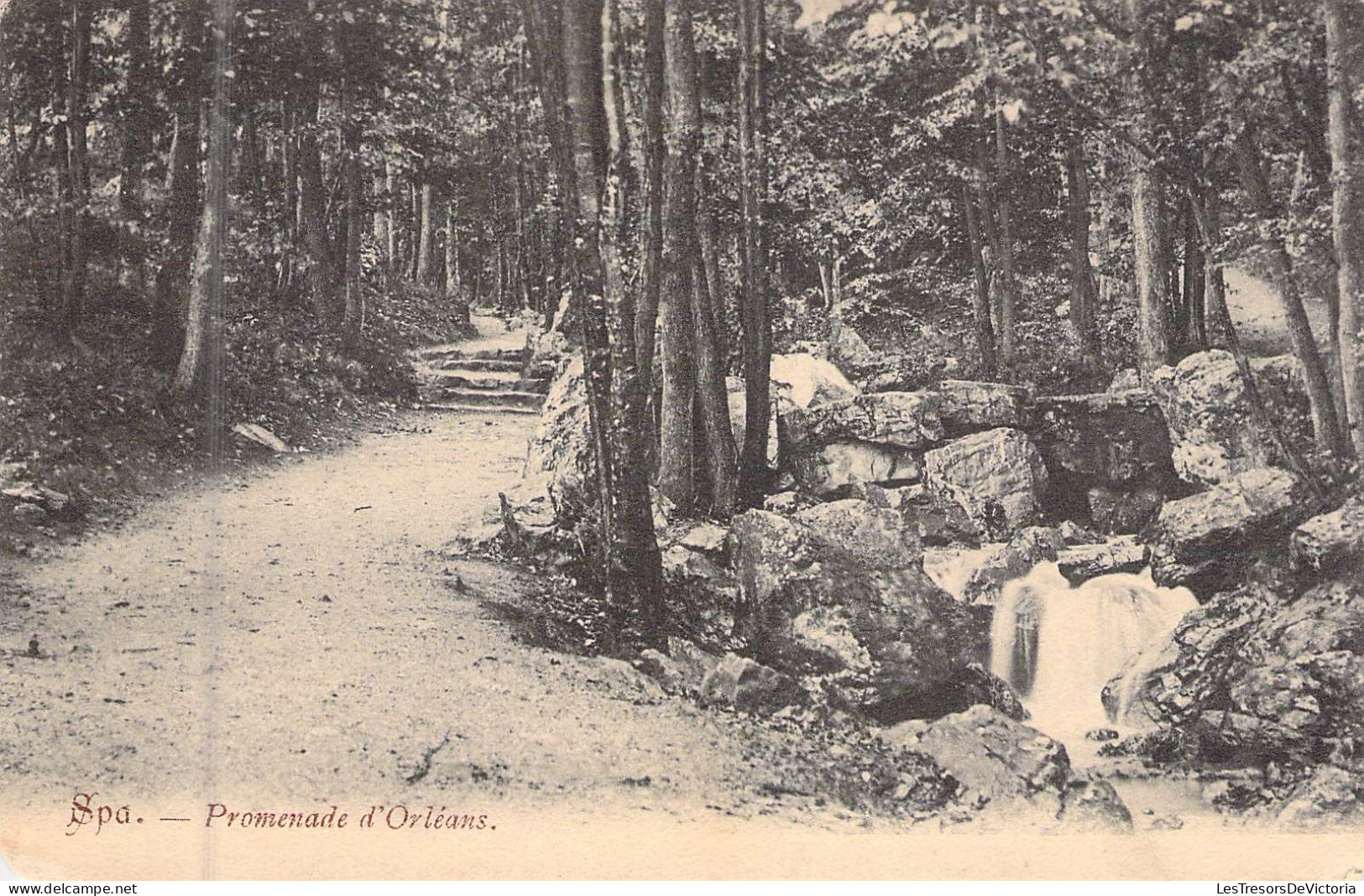 BELGIQUE - SPA - Promenade D'Orléans - Carte Postale Ancienne - Spa