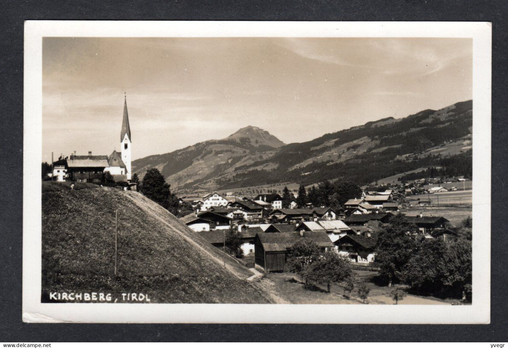 Autriche - KIRCHBERG - Vue Générale Sur La Ville Et Sur L'Eglise - Postée En 1953 - Kirchberg