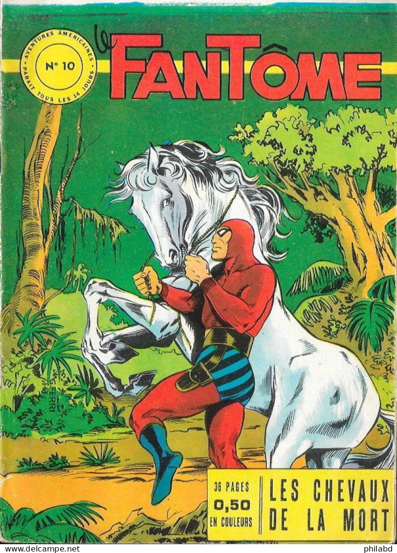 Le Fantôme N°10 Editions Des Remparts 1963 BE - Phantom