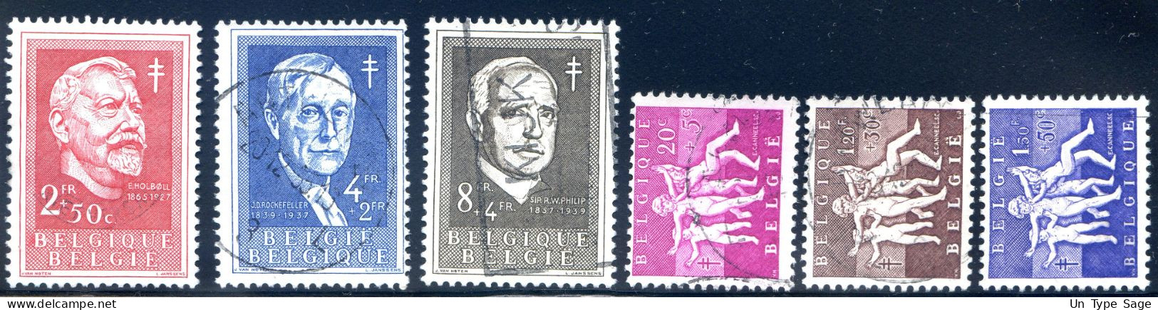 Belgique COB N°979 à 985 Oblitérés - (F2849) - Used Stamps