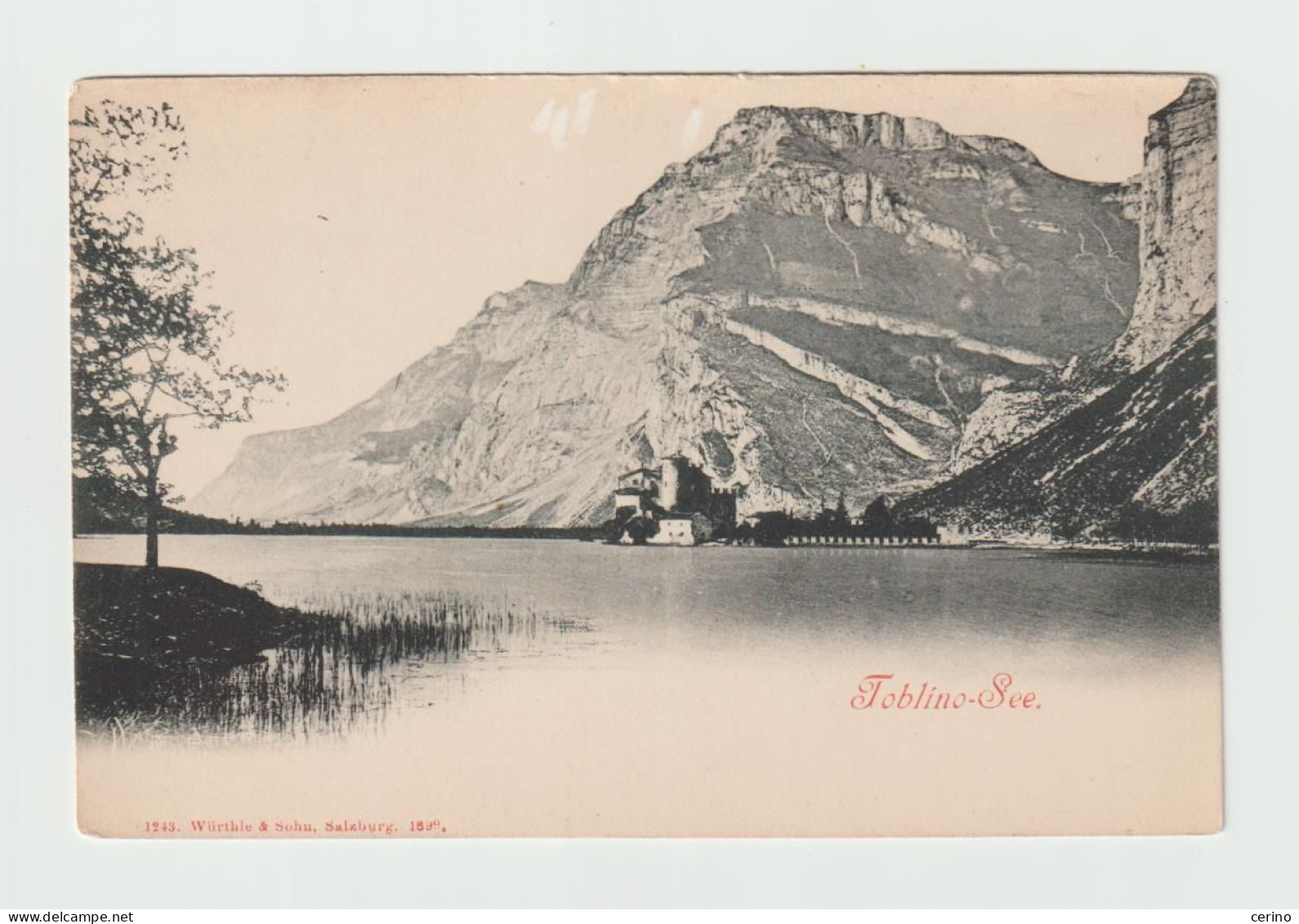 LAGO  DI  TOBLINO (TN):   TOBLINO-SEE  -  FP - Torres De Agua