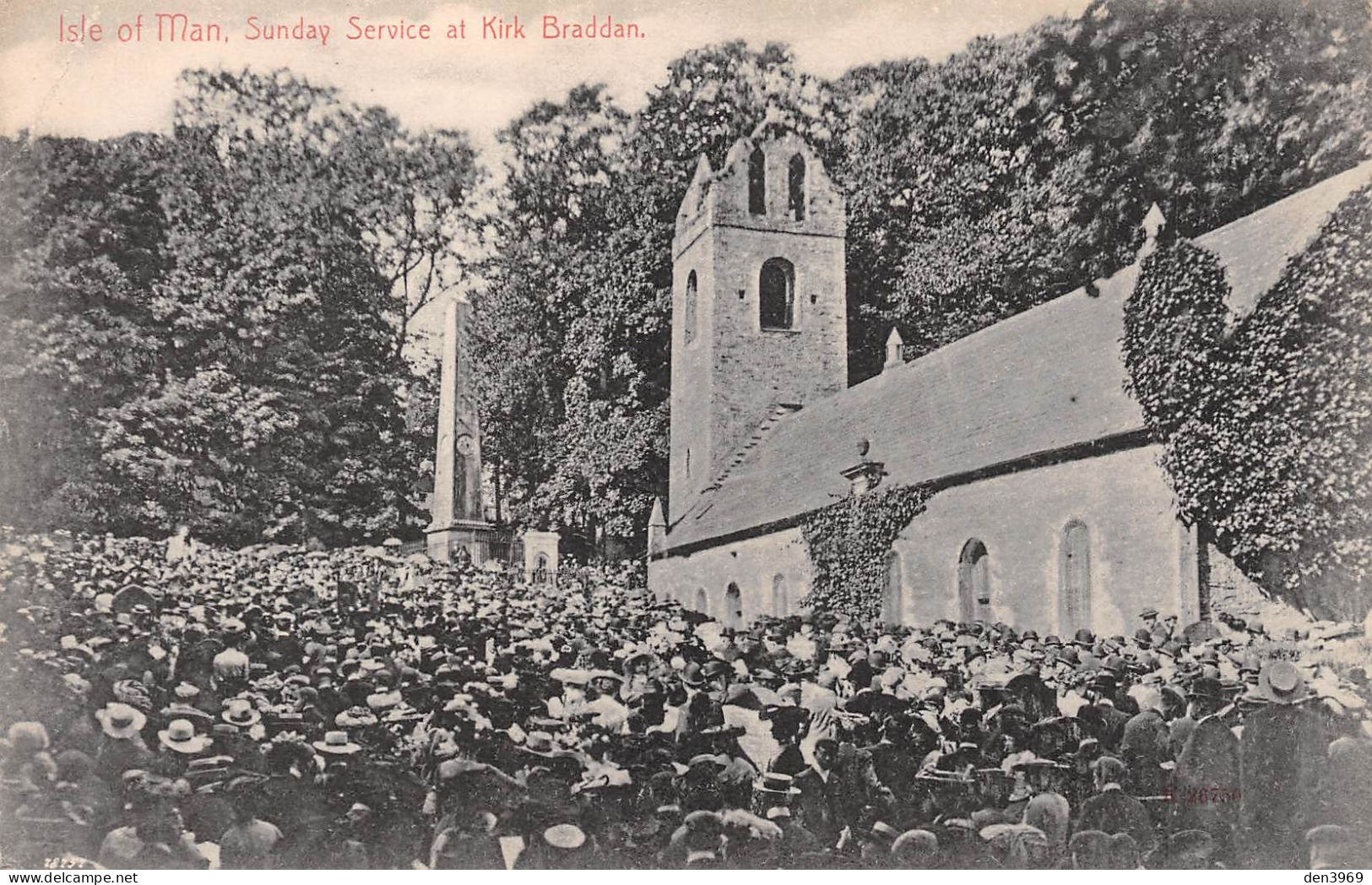 Ile De Man - ISLE Of MAN - Sunday Service At Kirk Braddan - Isola Di Man (dell'uomo)