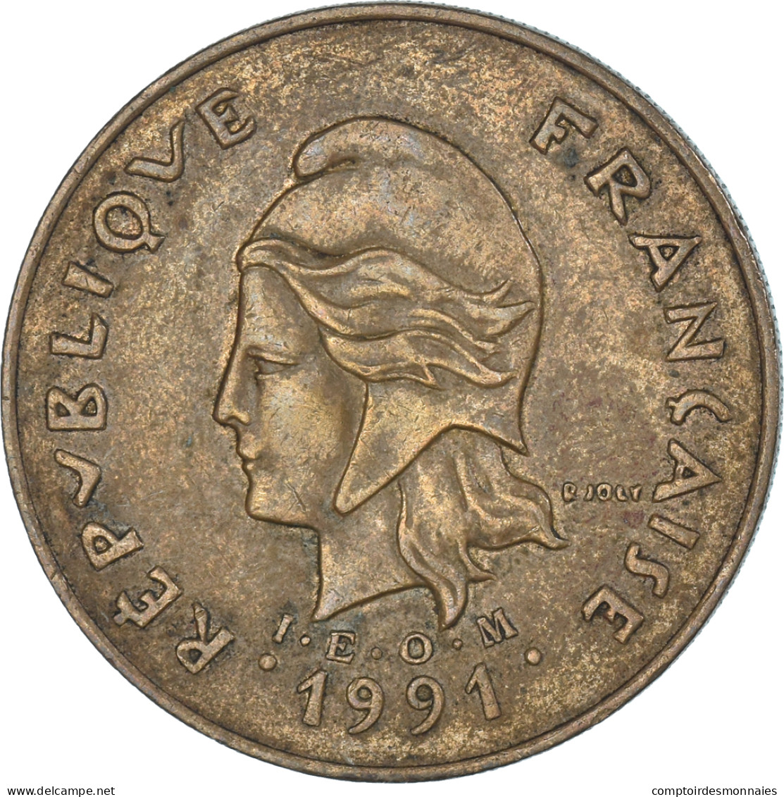 Monnaie, Nouvelle-Calédonie, 100 Francs, 1991 - Nouvelle-Calédonie