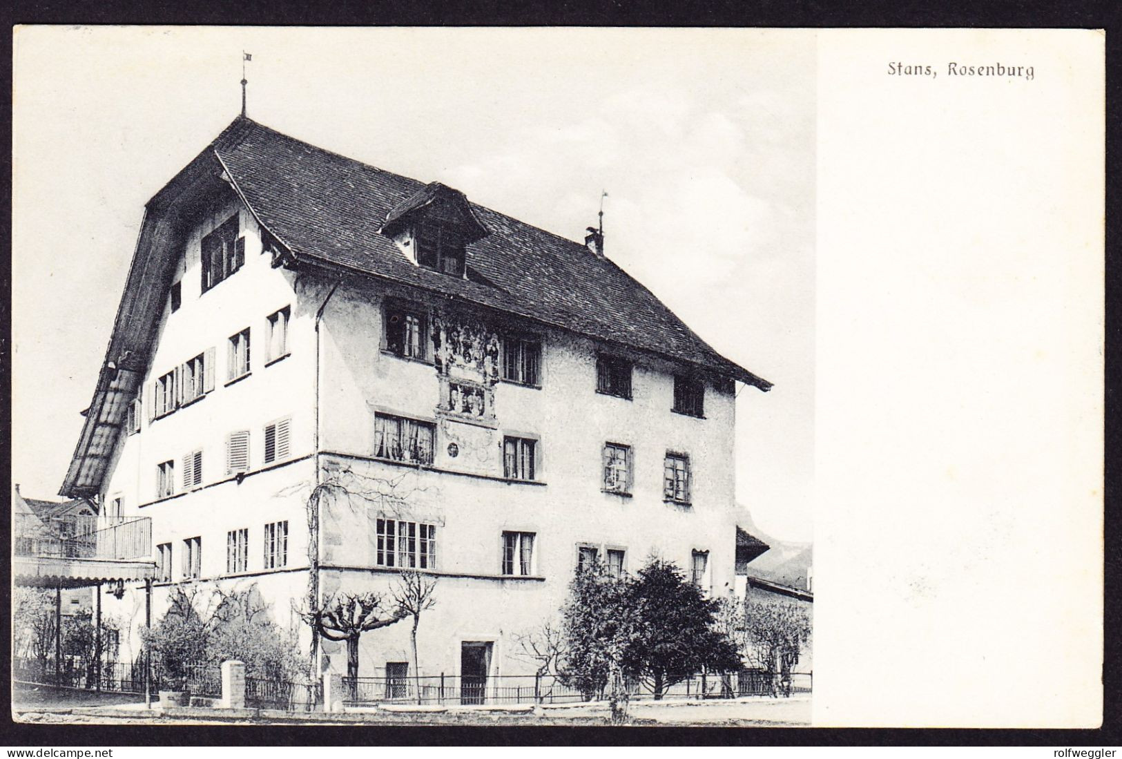 1911 Gelaufene AK Aus Stans. Rosenburg. - Stans