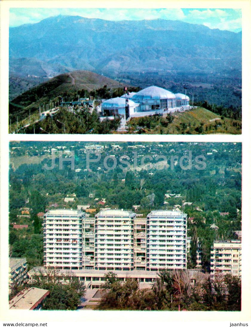 Almaty - Alma-Ata - Aul Restaurant On The Kok-Tyube Mountain - Residential Houses - 1974 - Kazakhstan USSR - Unused - Kazakistan