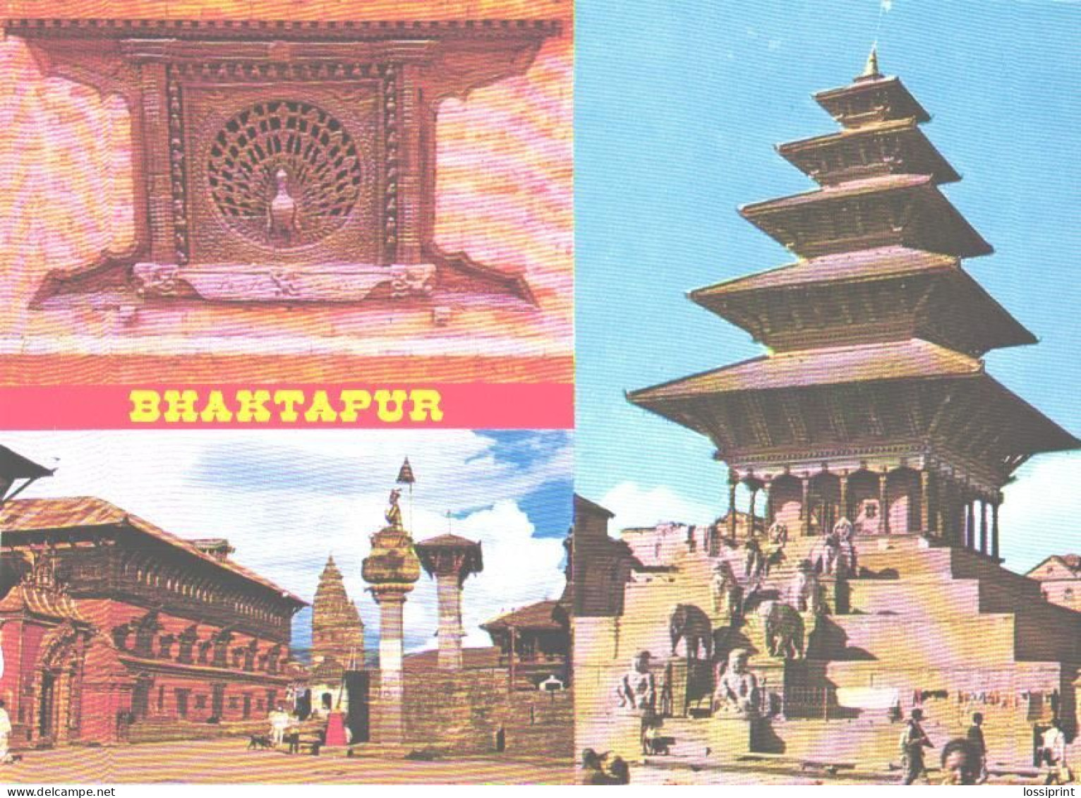 Nepal:Bhaktapur, Temple - Népal