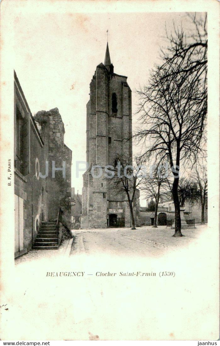 Beaugency - Clocher Saint Firmin - 1530 - Bell Tower - Old Postcard - 1911 - France - Used - Beaugency