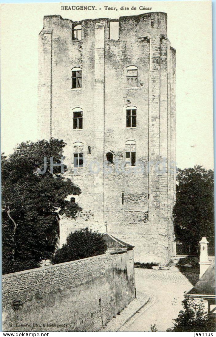 Beaugency - Tour Dite De Cesar - Tower Called Caesar - Old Postcard - France - Unused - Beaugency