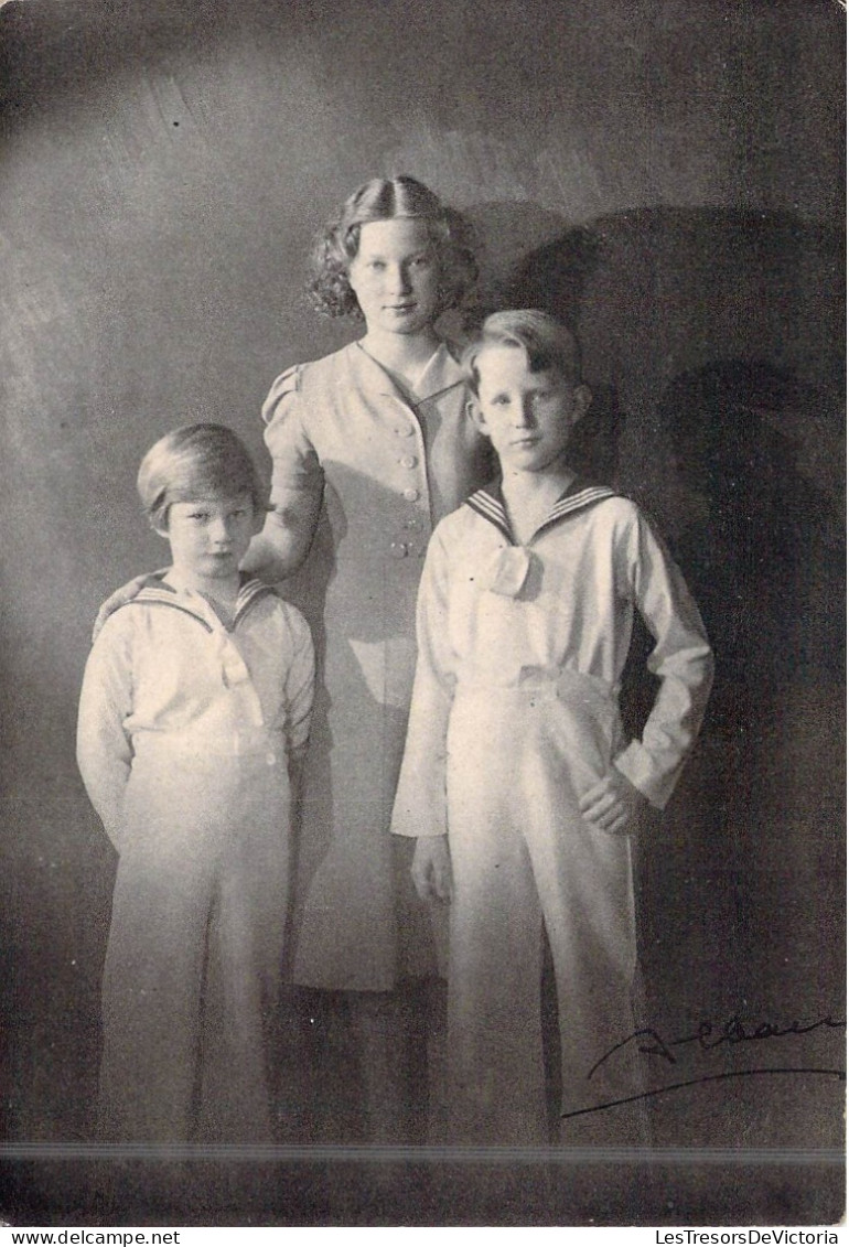 FAMILLES ROYALES - LL.AA.RR. Le Duc De Brabant - La Princesse Joséphine - Le Prince De Liège - Carte Postale Ancienne - Koninklijke Families