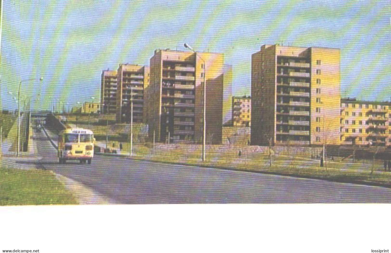 Mongolia:Ulan-Bator, New Dwelling Buildings, 1976 - Mongolia