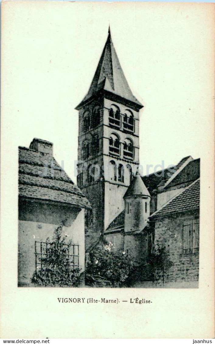 Vignory - L'Eglise - Church - Old Postcard - France - Unused - Vignory