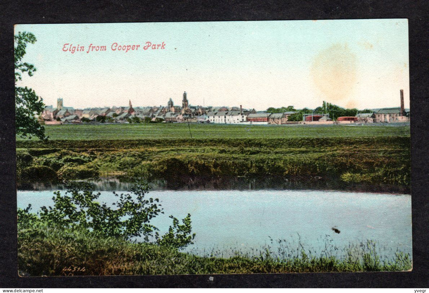 Ecosse - Elgin From Cooper Park - Vue Générale De La Rivière ( Valentine's Séries) - Moray