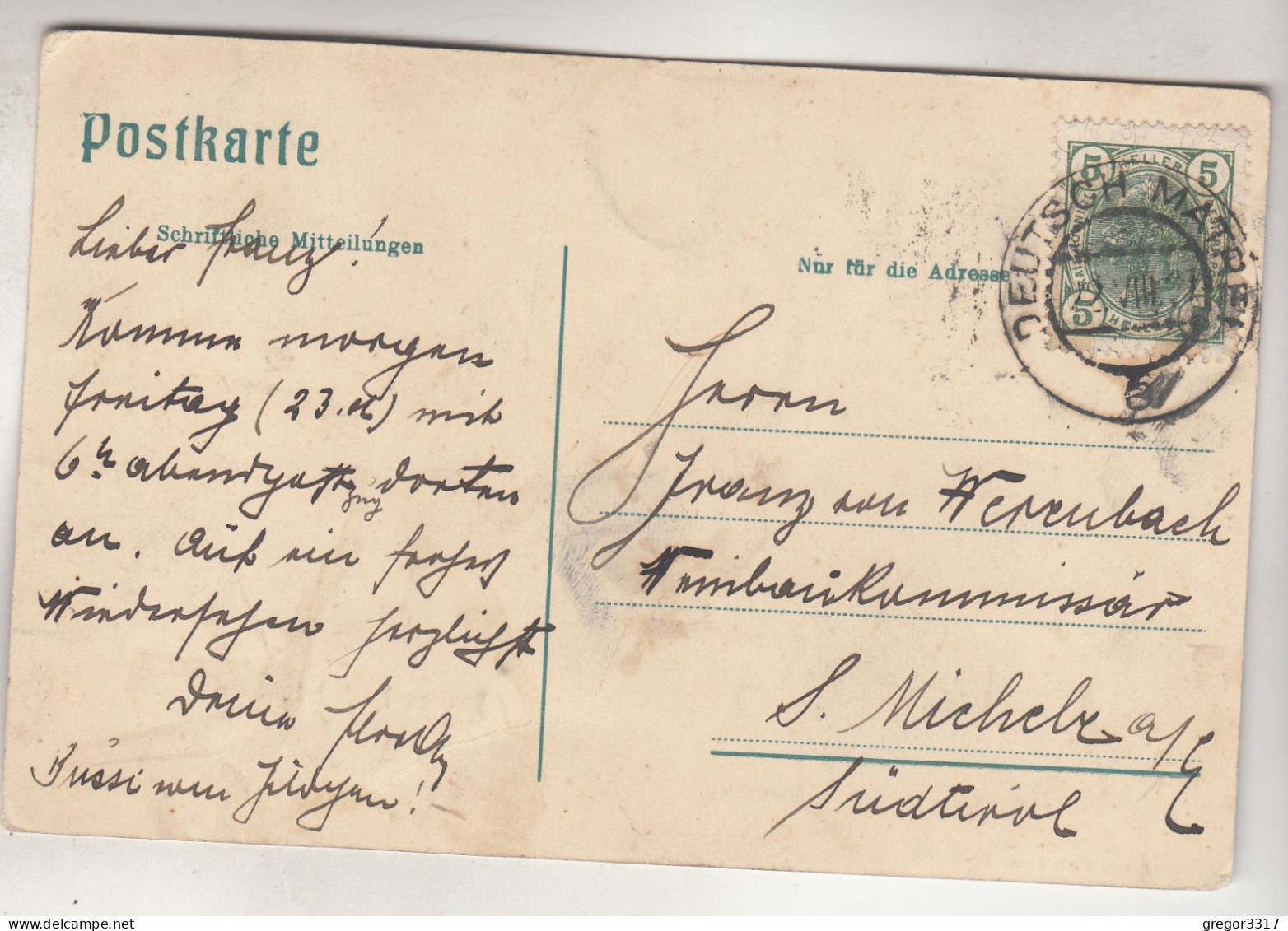 C6883) Pension KRAFT Bei MATREI - 1907 - Matrei Am Brenner