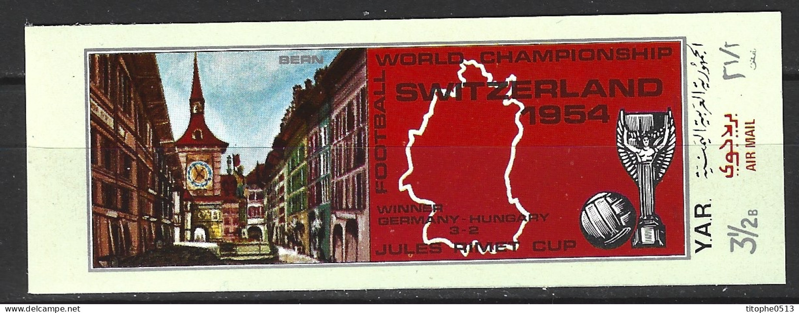 YEMEN. Timbre De 1970. Coupe Du Monde 1954. - 1954 – Schweiz