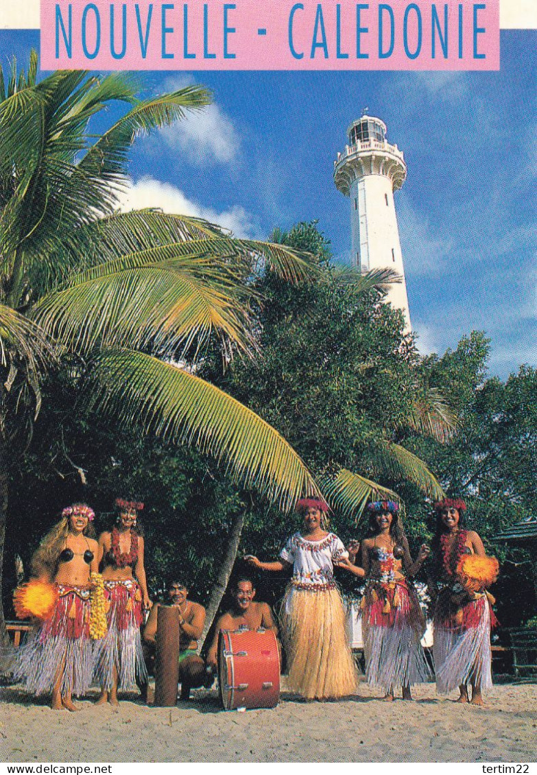 NOUVELLE CALEDONIE .RYTHME TAHITIEN DEVANT LE PHARE AMEDEE - Nouvelle Calédonie