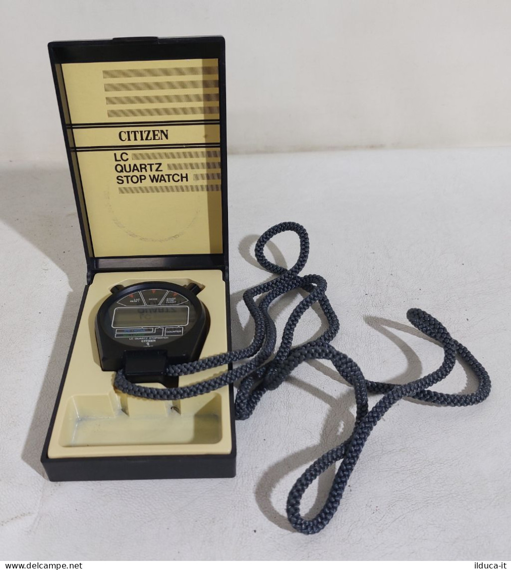 I113007 Cronometro Da Gara - CITIZEN LSW 030 - LC Quartz Stop Watch - Other & Unclassified