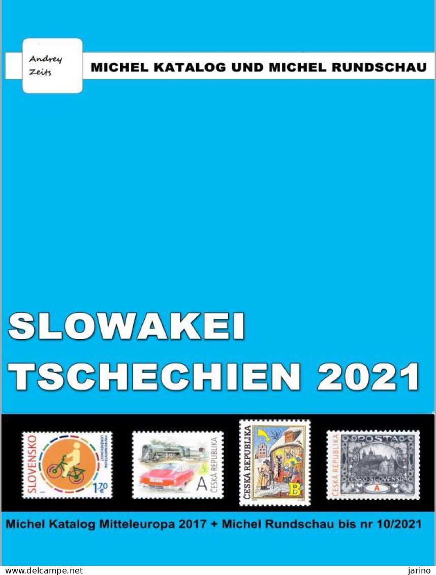 Michel 2021 Slovakia + Czechia + Czechoslovakia Via PDF On 376 Pages, 153 MB - German