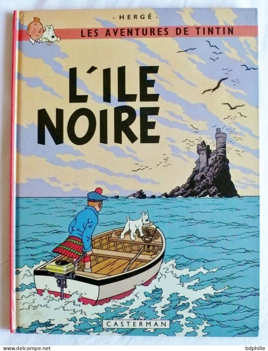 Tintin L'ile Noire C4 - 1980 TBE - Tintin