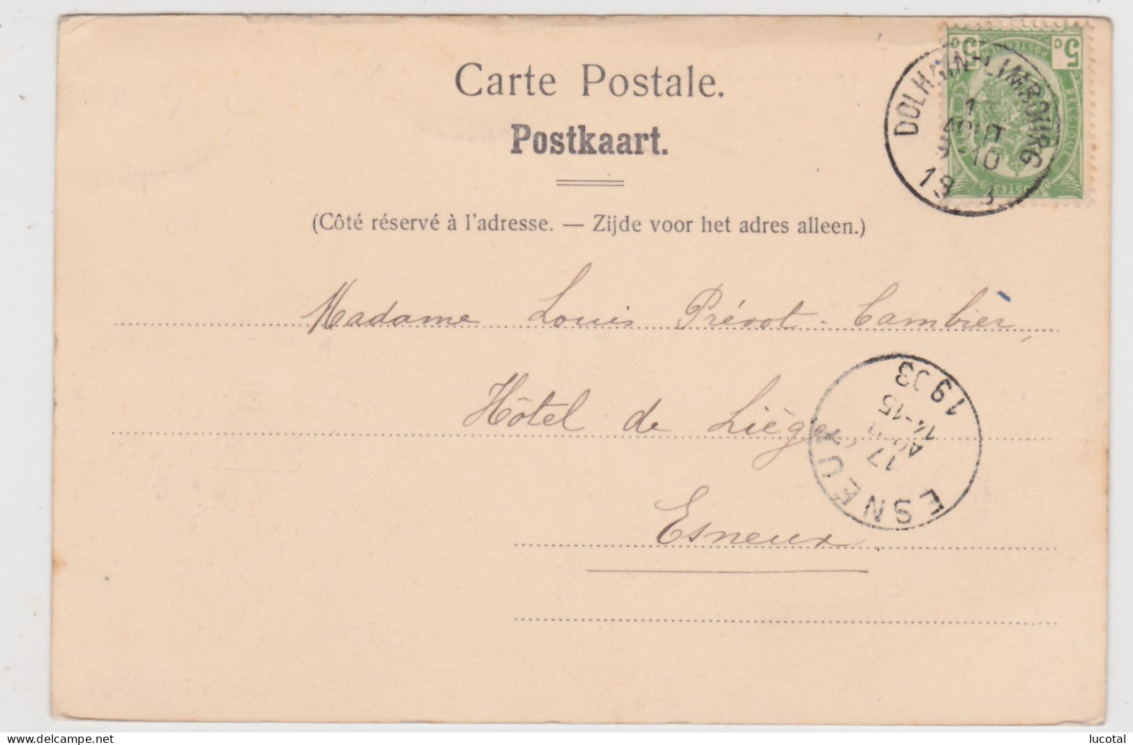 Limbourg - Justice De Paix Et Grand' Place - 1903 - Editeur Nels Serie 98 N° 62 - Limbourg