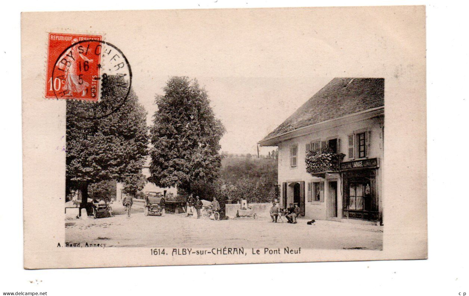 Alby Sur Cheran -  Le Pont Neuf -  CPA °J - Alby-sur-Cheran