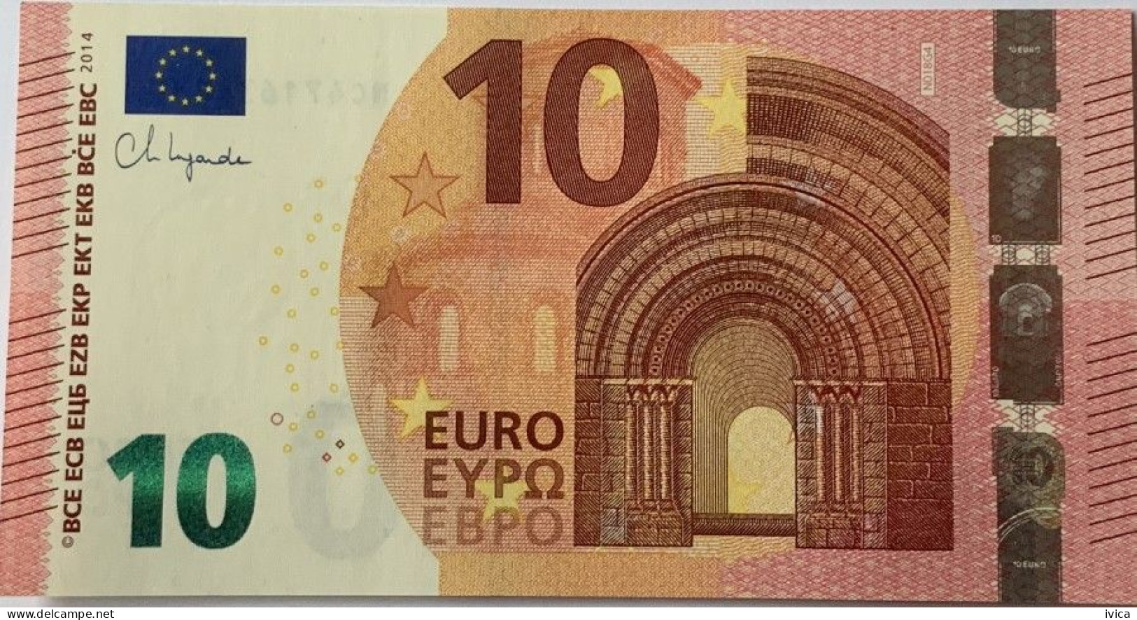 10 EUR - N018 G4 /NC - UNC - 10 Euro