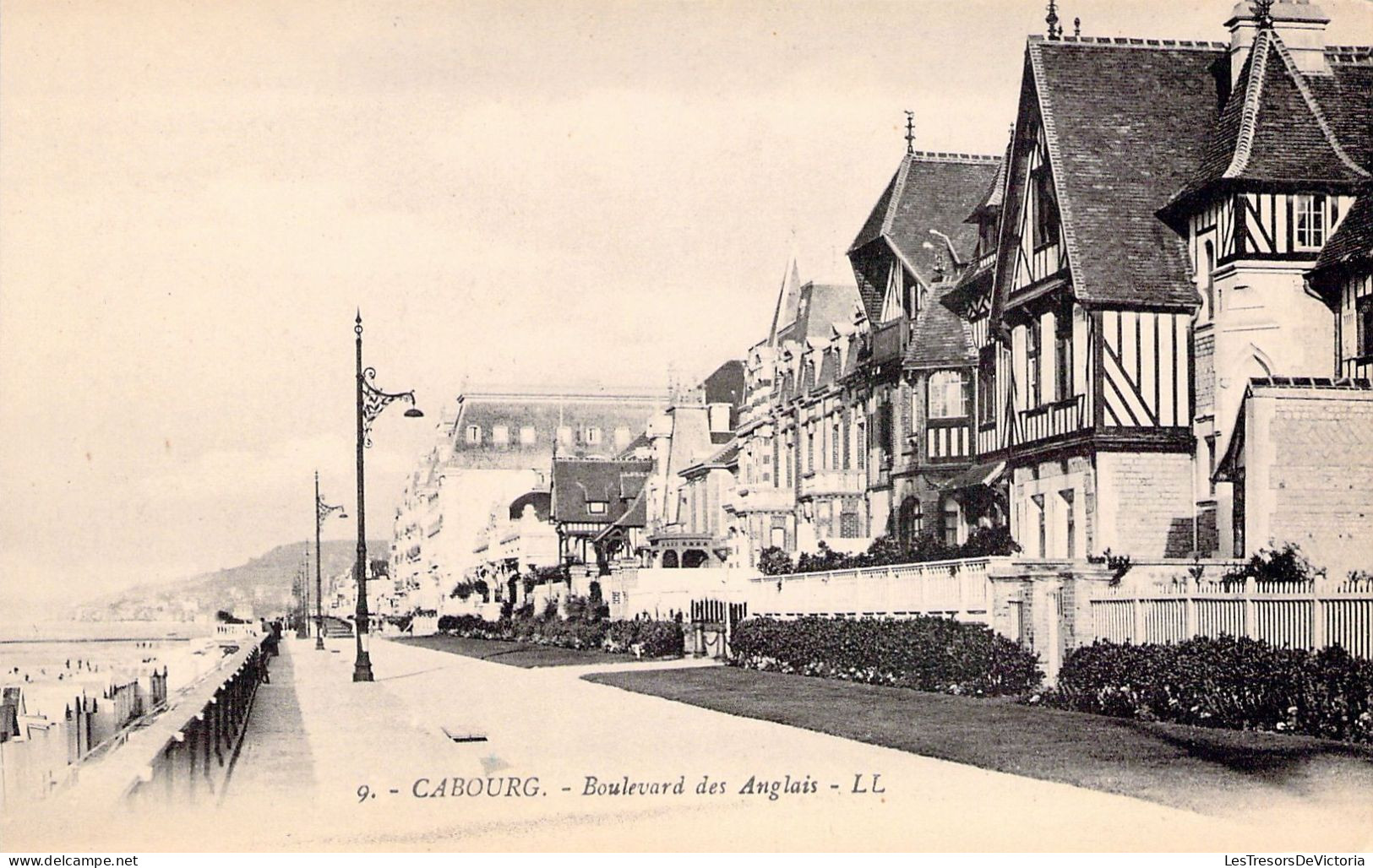 FRANCE - 14 - CABOURG - Boulevard Des Anglais - LL - Carte Postale Ancienne - Cabourg