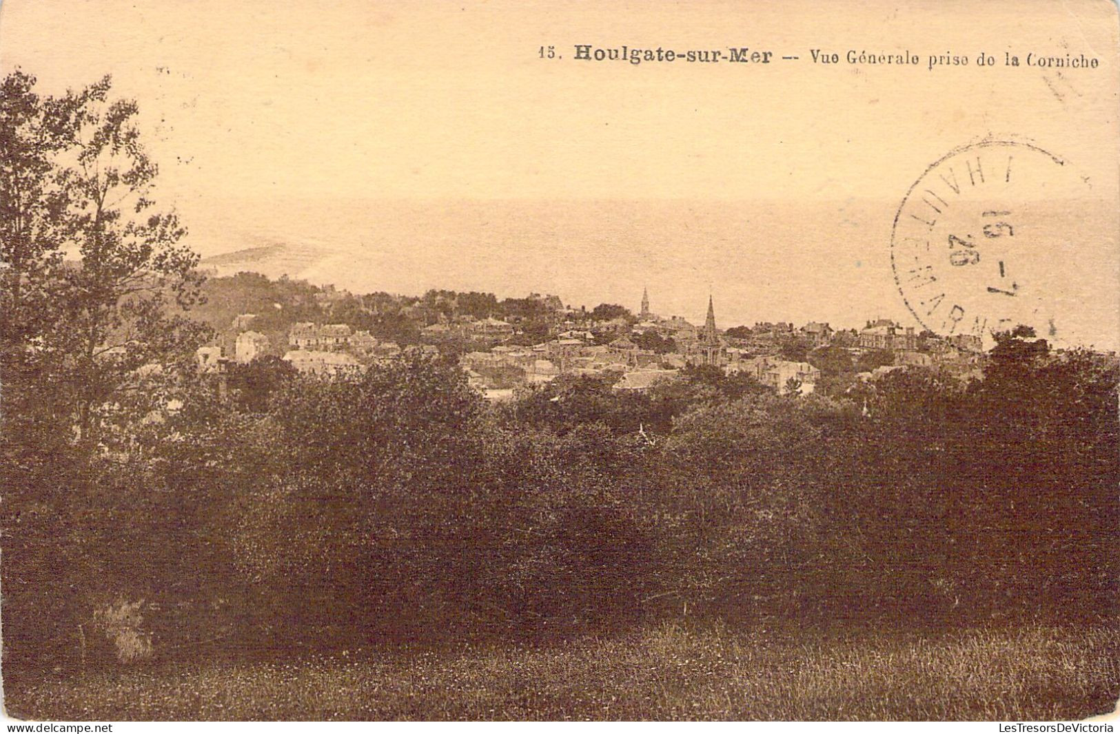 FRANCE - 14 - HOULGATE - Vue Générale Prise De La Corniche - Carte Postale Ancienne - Houlgate