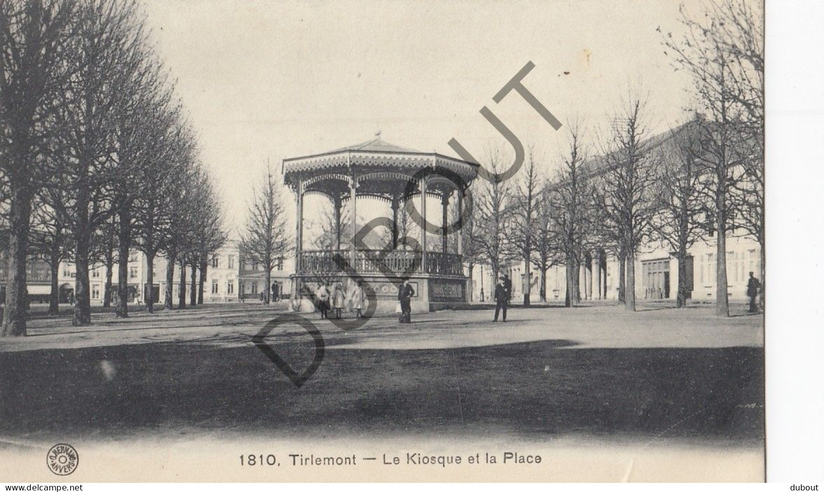 Postkaart/Carte Postale - Tienen - Le Kiosque Et La Place (C3051) - Tienen