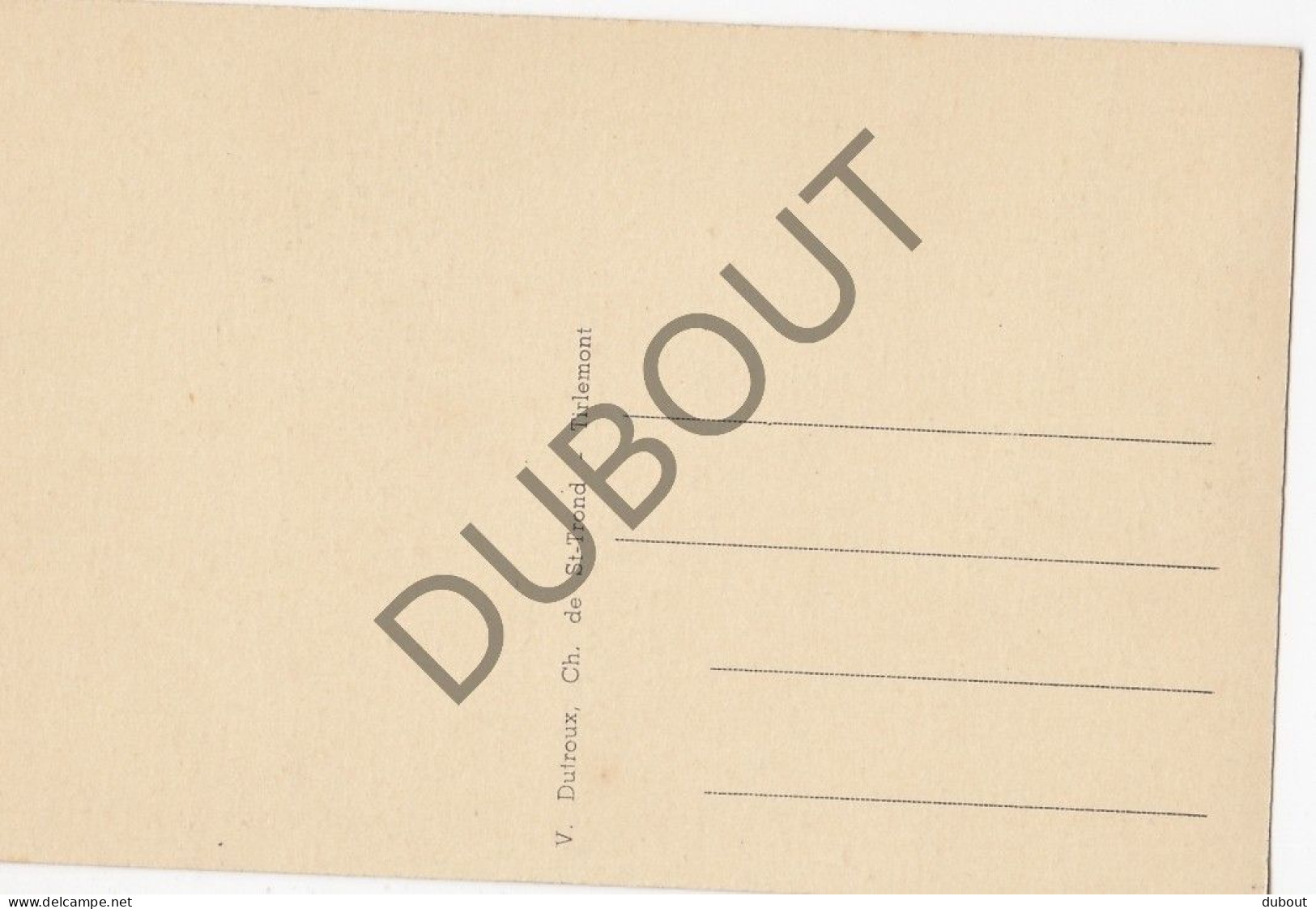 Postkaart/Carte Postale - Hoegaarden - Gemeenteplaats   (C3040) - Hoegaarden