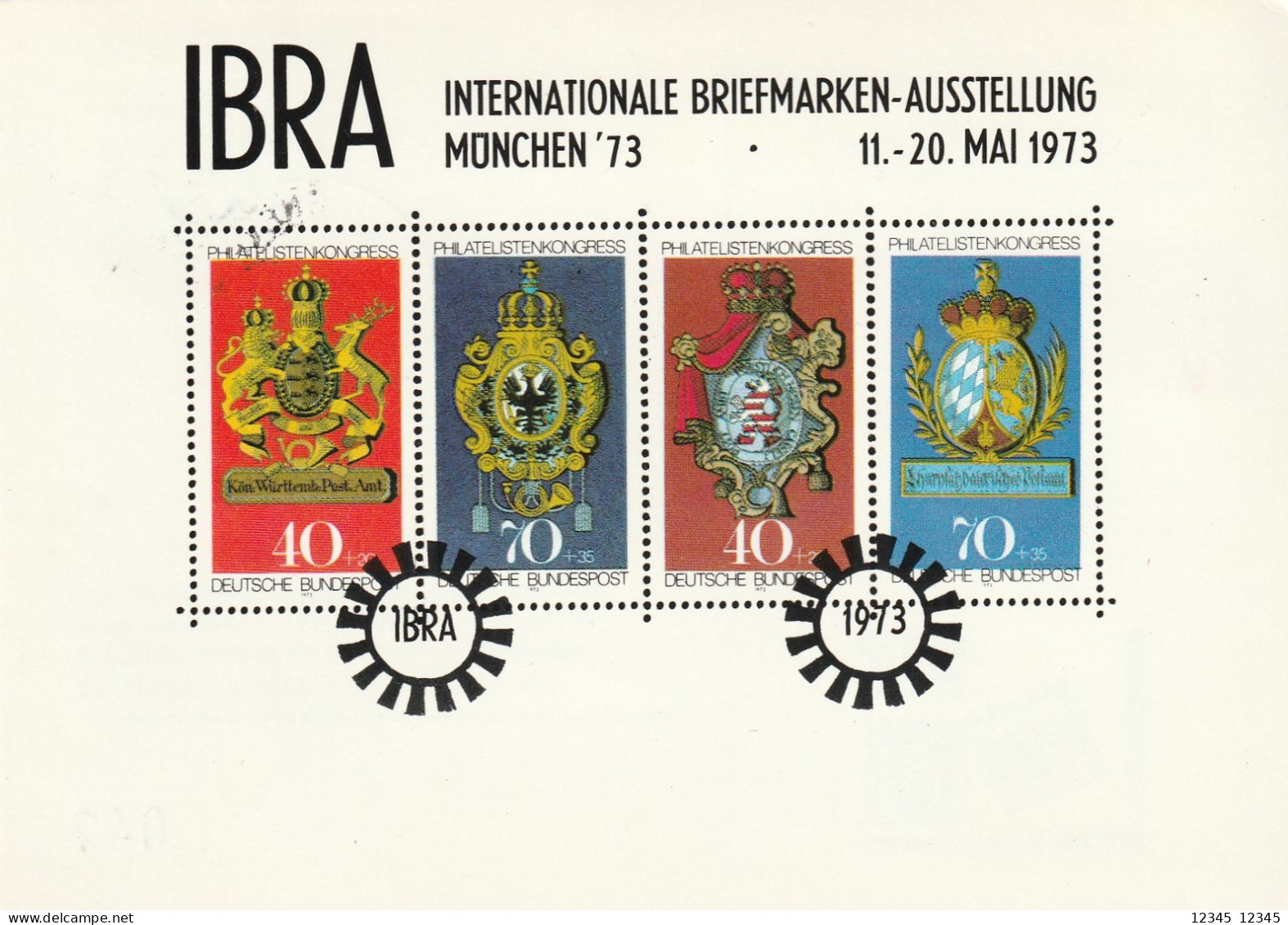 IBRA 1973 - Lettres & Documents