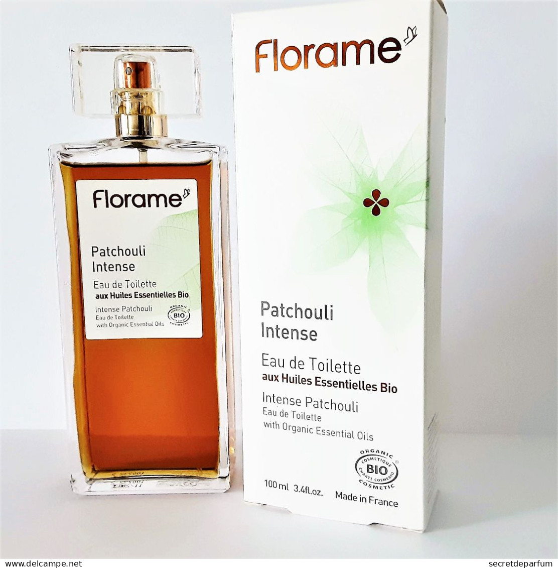 FLACON De  Parfum Neuf  PATCHOULI INTENSE  De FLORAME   100 Ml  EDT    + Boite - Damen