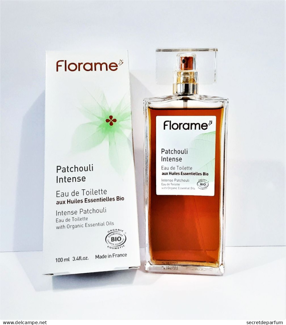 FLACON De  Parfum Neuf  PATCHOULI INTENSE  De FLORAME   100 Ml  EDT    + Boite - Femme