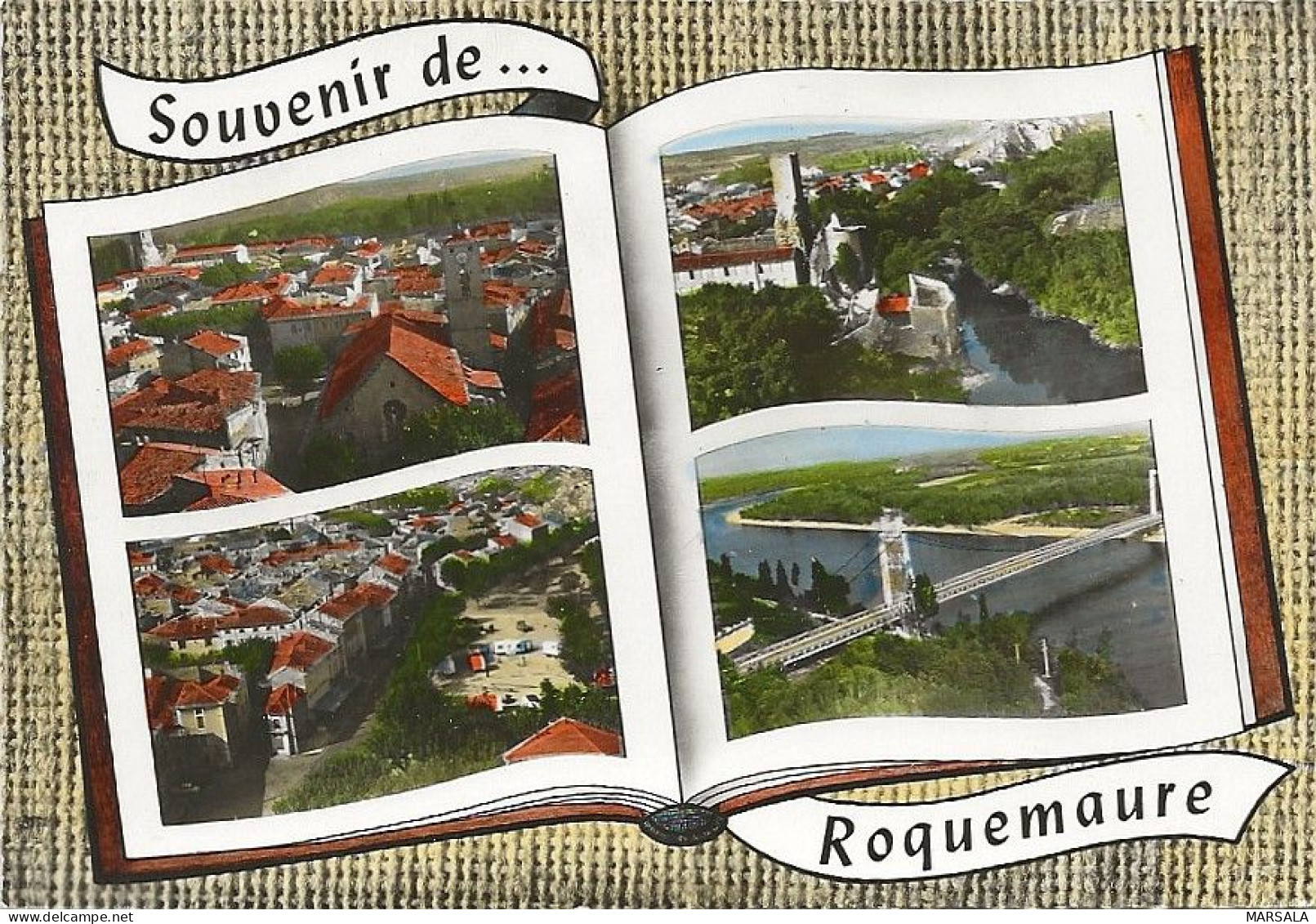 CPSM Roquemaure  Multivue - Rochefort-du-Gard