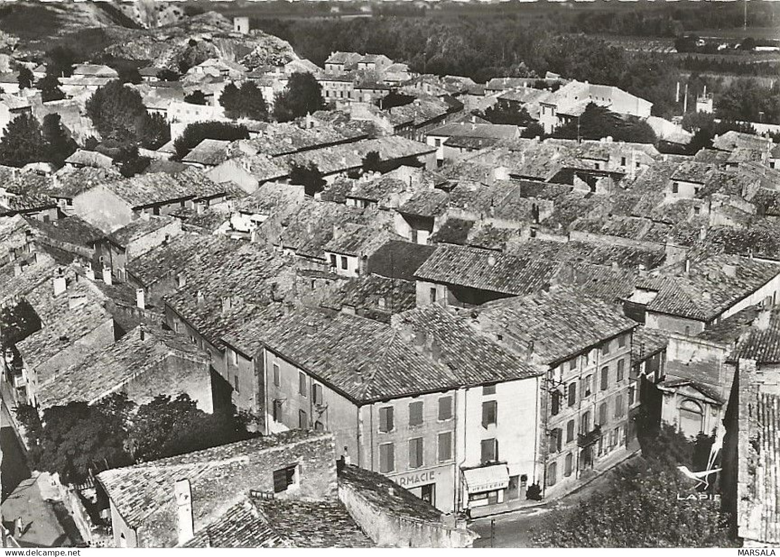 CPSM Roquemaure Vue Générale - Rochefort-du-Gard