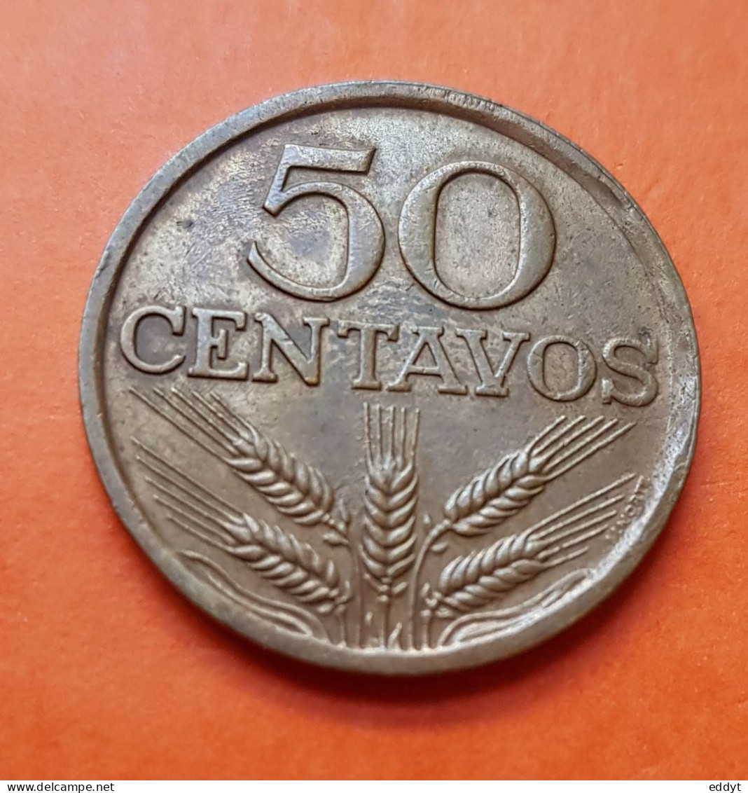 Pièces - Monnaie PORTUGALE  - 50 CENAVOS -  1975 - Altri – America