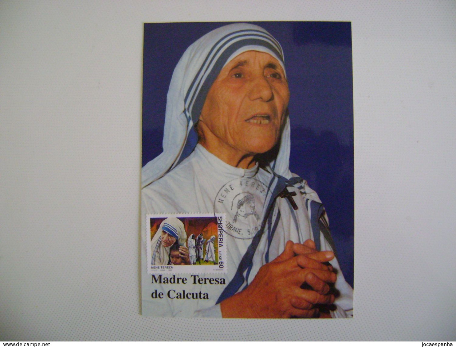 ALBANIA - MAXIMUM MADRE / MOTHER TERESA OF CALCUTA ISSUED IN 1998 IN THE STATE - Mother Teresa