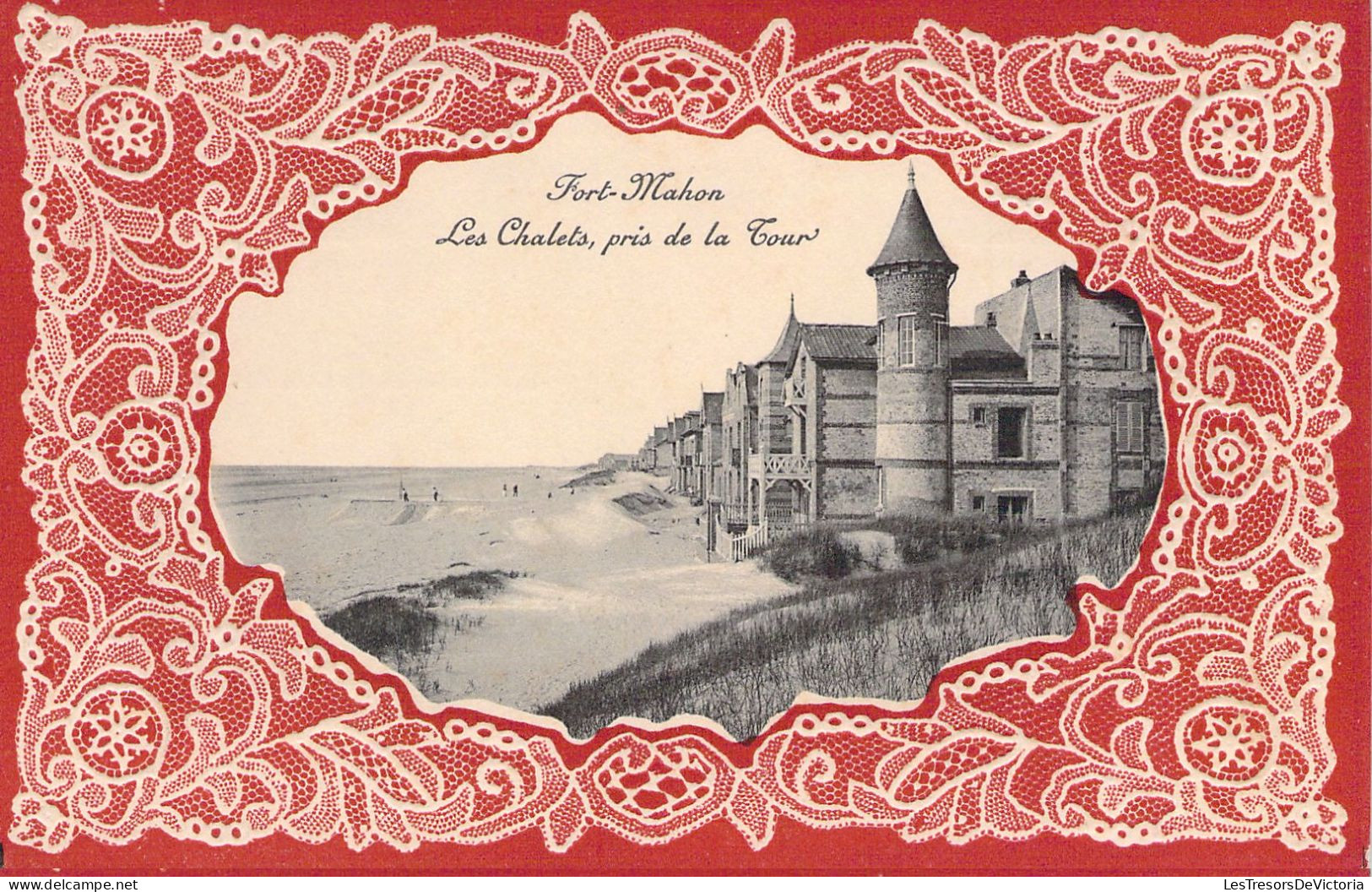 FRANCE - 80 - FORT MAHON - Les Chalets Près De La Tour - Carte Dentelée - Edition FREMONT - Carte Postale Ancienne - Fort Mahon