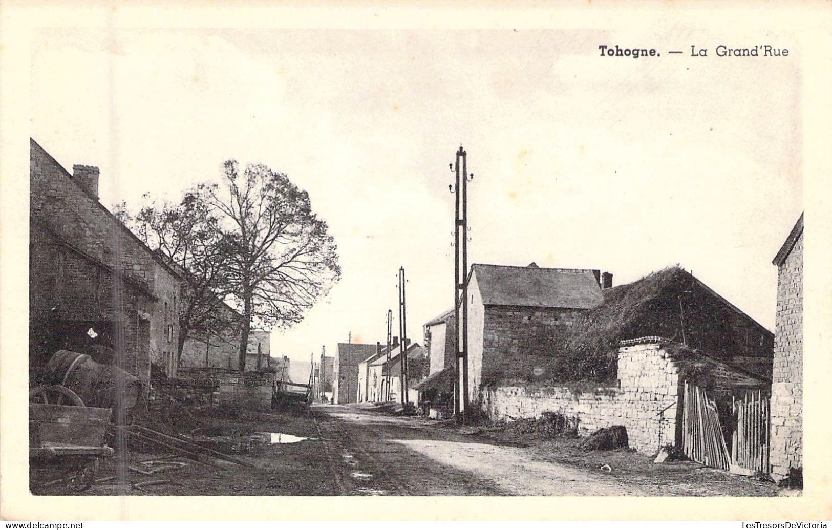 BELGIQUE - TOHOGNE - La Grand'Rue - Edit " Luna " - Carte Postale Ancienne - Autres & Non Classés