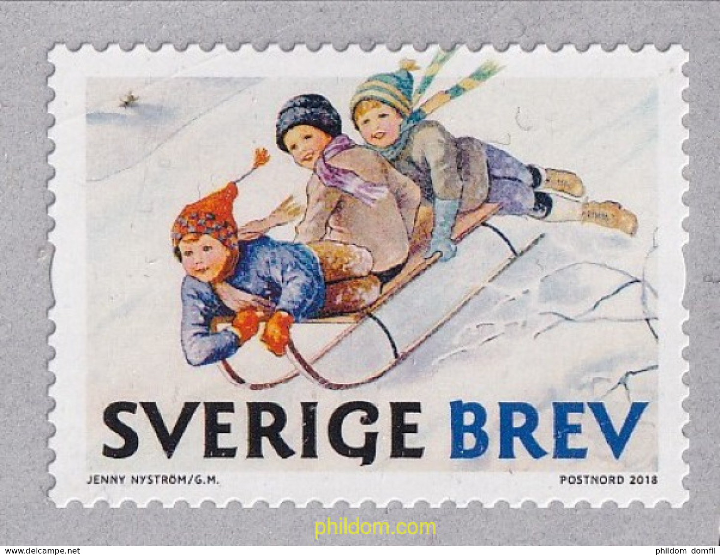 699155 MNH SUECIA 2018 NAVIDAD - Oblitérés